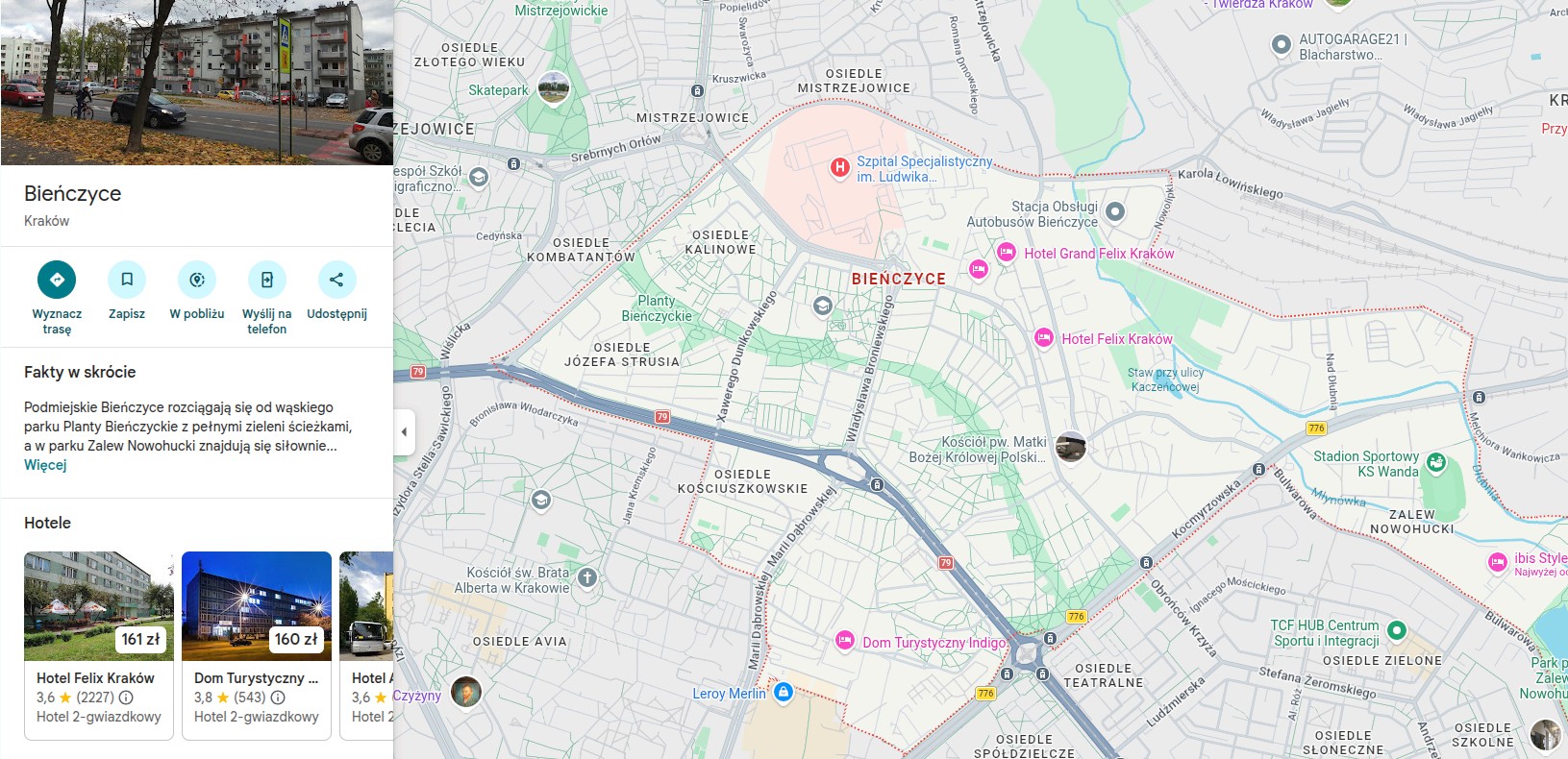 Kraków Bieńczyce – dzielnica Nowej Huty, gdzie świadczymy czyszczenie klimatyzacji