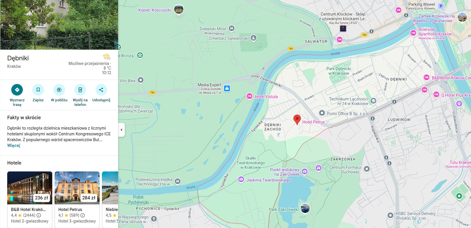Kraków Dębniki – dzielnica przy Wiśle, gdzie świadczymy czyszczenie klimatyzacji