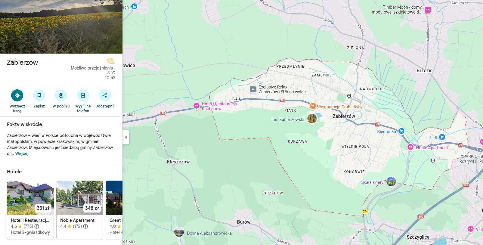Zabierzów – gmina przy Kraków Airport, gdzie świadczymy czyszczenie klimatyzacji
